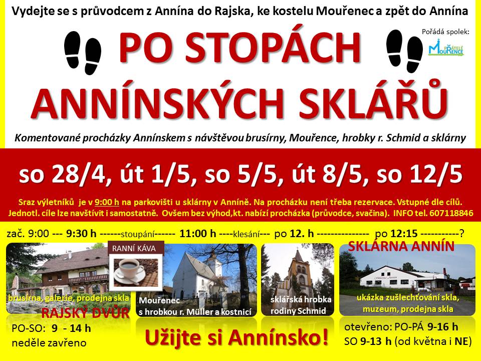 po stopach anninskych sklaru - kveten 2018